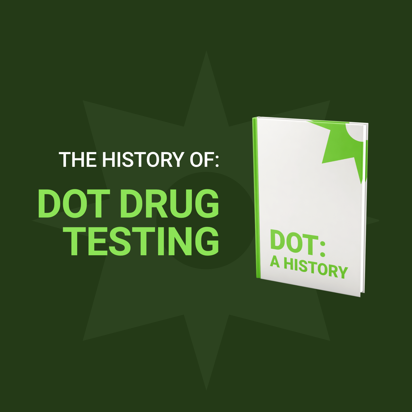 The History of DOT Drug Testing